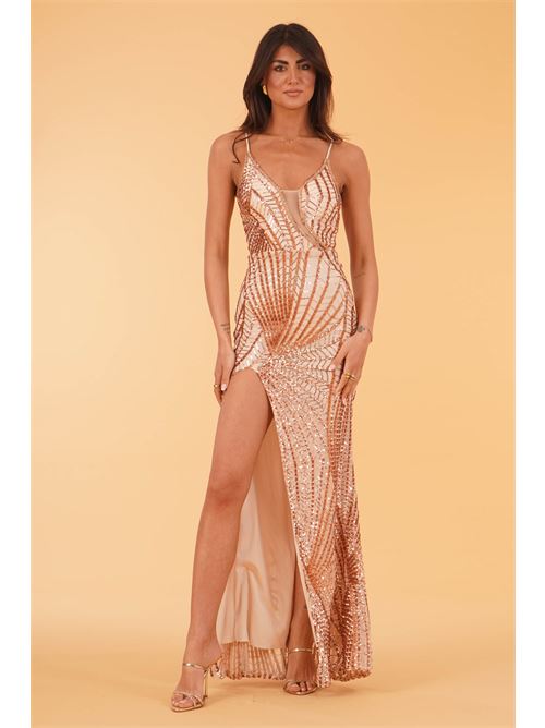 Abito Belladonna in paillettes The Dress London | BELLADONNAGOLD